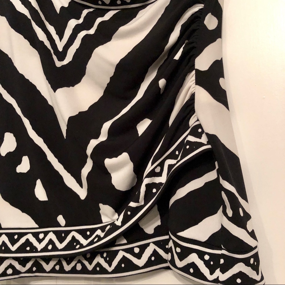 Joseph Ribkoff Cold Shoulder Top - Picture 3 of 5